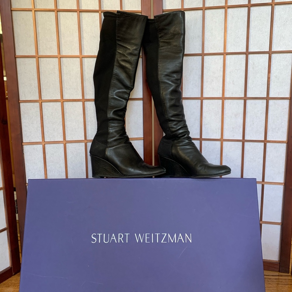 Stuart Weitzman Wedge Boots